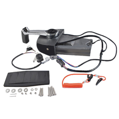 Control Box Assembly - Johnson / Evinrude - Single Binnacle With Key and PTT