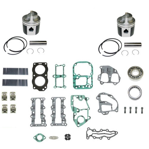 Powerhead Rebuild Kit - Johnson / Evinrude 9.9 / 15hp Cross Flow 74-92