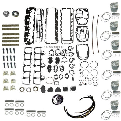 Powerhead Rebuild Kit - Mercury / Mariner 90 - 150hp 6 Cylinder