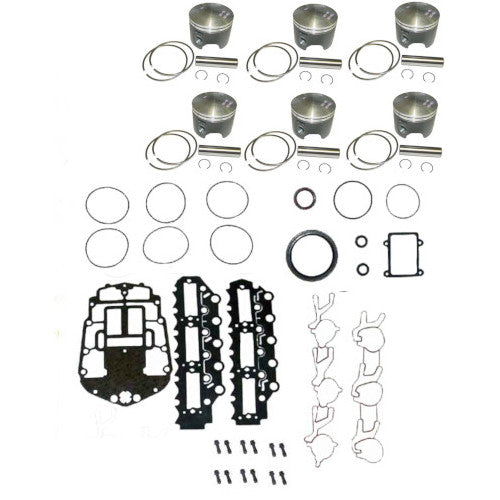 Powerhead Rebuild Kit - Johnson / Evinrude 150-175hp 60-degree Carbureted