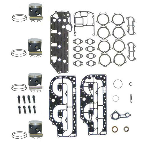 Powerhead Rebuild Kit - Mercury / Mariner 100 / 115hp 4 Cyl Looper 85-91