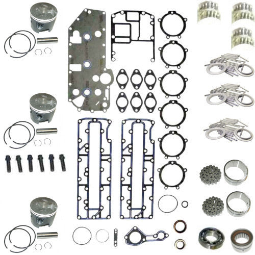 Powerhead Rebuild Kit - Mercury / Mariner 75-90hp 3 Cyl 1994-Up