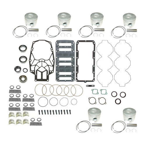 Powerhead Rebuild Kit - Mercury 3.0L DFI w/Oval Pocket & Single Roller Mains