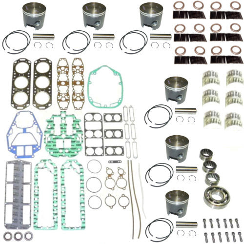 Powerhead Rebuild Kit - Mercury / Mariner 135-150hp 6 Cyl Bottom Guided