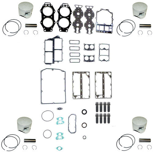 Powerhead Rebuild Kit - Yamaha 115-130 V4 w/21.5mm Wrist Pin