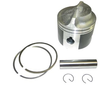 Piston Kit, Cast - Johnson / Evinrude 65-235hp Crossflow