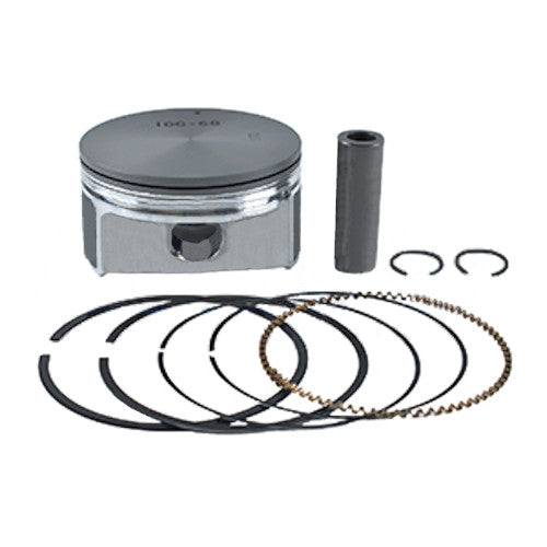 Piston Kit, Cast - Mercury 65-115hp 4-stroke