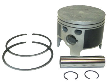 Piston Kit, Cast - Mercury High Perf 2.5L, Sport Jet