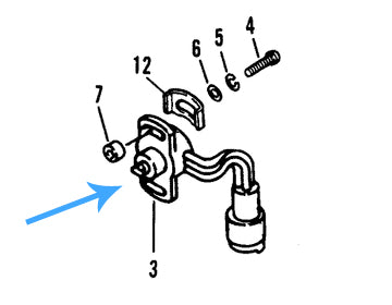 Throttle Position Indicator - Mercury, Mariner 150-225hp EFI / XRI