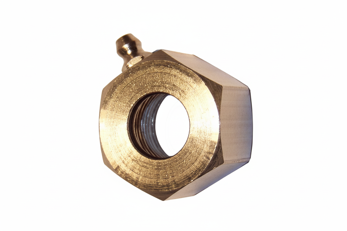 Tilt Tube Grease Nut - Stainless 7/8-inch