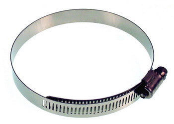 Exhaust Clamp, 4in Stainless - Mercruiser, OMC, Volvo