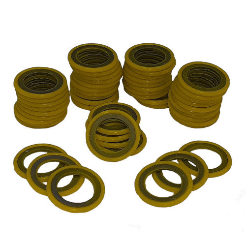 Gasket, Drain Plug - Mercury, Mariner 30-300hp, Mercruiser Alpha Gen II, Bravo