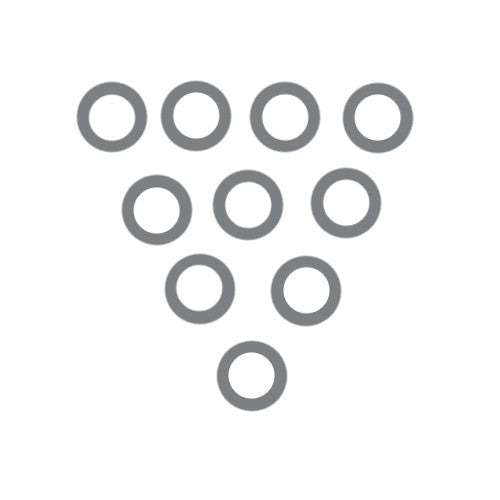 Drain Plug Gasket, 10pk - Nissan, Tohatsu