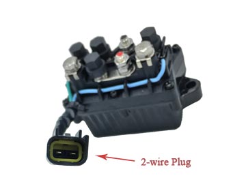 Relay Solenoid, Trim and Tilt - Yamaha 25-250hp - 63P-81950-00-00, 63P819500000