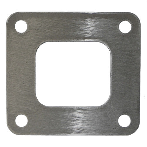 Exhaust Block-Off Plate, Stainless - Mercruiser V6, V8