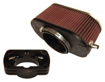 K & N Flame Arrestor Kit - 454, 502 Mag with Serpentine Pulley