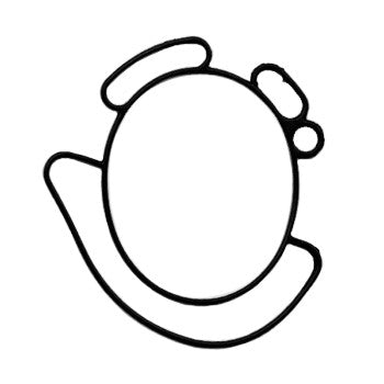 Gasket, Carburetor Mount - Johnson / Evinrude 90-175hp V4-V6 60-deg