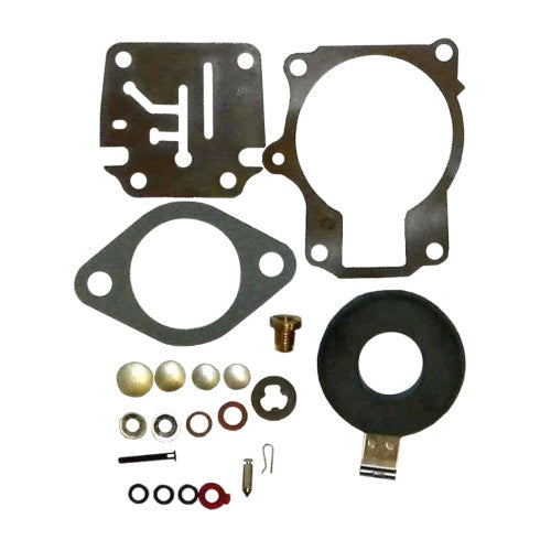 Carburetor Kit Viton with Float - Johnson, Evinrude 18-75hp
