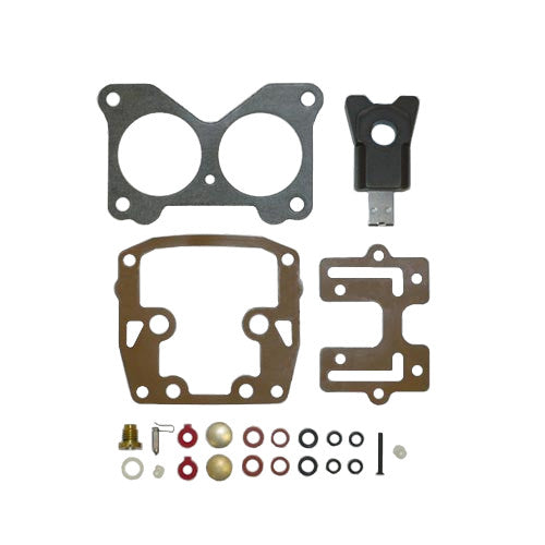 Carburetor Kit with Float - Johnson, Evinrude 85-235hp