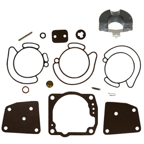 Carburetor Kit with Float - Johnson, Evinrude 90-175hp