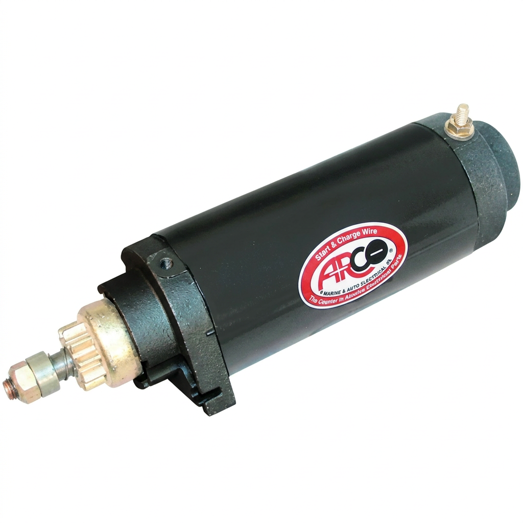 Starter - Mercury Counter Rotating 2.0L, 2.4L, 2.5L V6 Racing OB