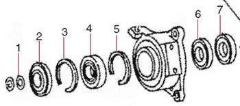 Driveshaft repair kit 650