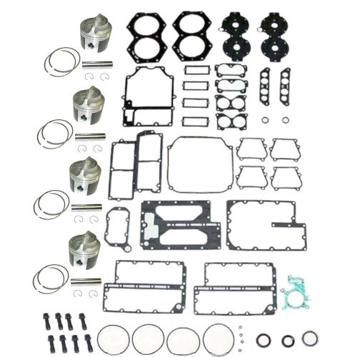 Powerhead Rebuild Kit - Johnson / Evinrude 65-140hp V4 Crossflow