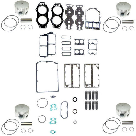 Powerhead Rebuild Kit - Yamaha V4 w/23mm Wrist Pin