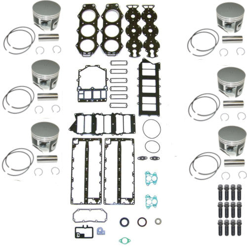 Powerhead Rebuild Kit - Yamaha V6 90-degree EFI