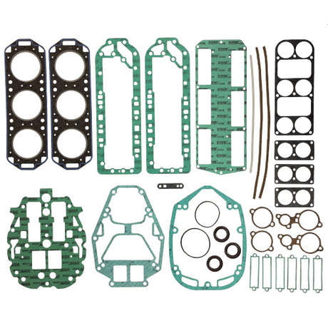Powerhead Gasket Kit - Mercury 2.0L w/Vert Reeds, 1pc heads