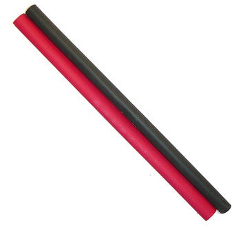 1/2 inch Combo Heat Shrink tubing 1 Red/1 Black