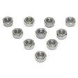 Nut, Nylon Lock - 6mm 10 Pack