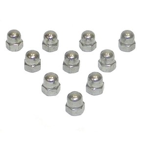 Nut, Acorn - 5mm 10 Pack