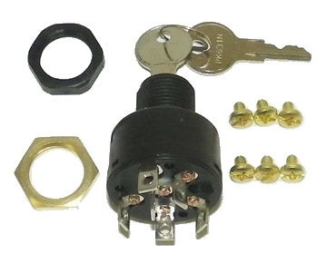 Ignition Switch, 6 Terminal - Mercury, Mariner