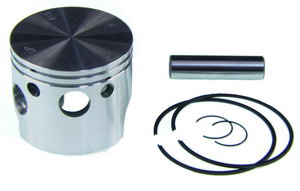 Cast Piston Kit 175-225hp Port Side
