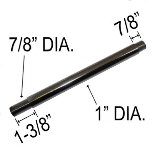 Stainless Steel Tilt Tubes - V4, V6 Suzuki