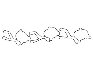 Seal, Port Intake Manifold - Johnson / Evinrude 60 Degree