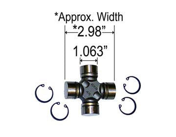 U-joint bearing